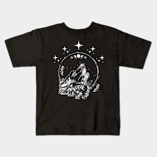 Howling Wolf Kids T-Shirt